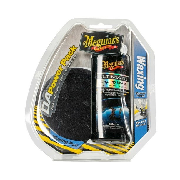6 PAD MEGUIARS G3500 DA POWER SYSTEM DRILL ACTIVATED POLISHING WAXING COMPOUND